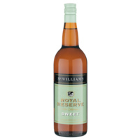 MCWILLIAMS ROYAL RESERVE SWEET SHERRY      750ML