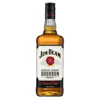 JIM BEAM WHITE LABEL 1L