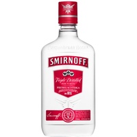 SMIRNOFF VODKA RED       375ML
