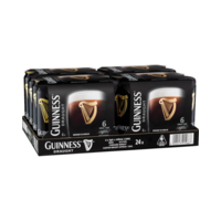 Guinness Draught Stout Can 24x440mL