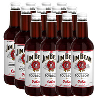 JIM BEAM & COLA 12x500mL BOTTLES