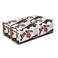JIM BEAM  & ZERO 4.8%    24X375ML