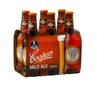COOPERS MILD ALE BTL     6x375ML