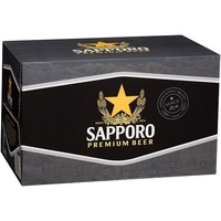 SAPPORO PREM BEER       24x334ML