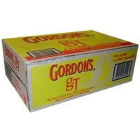 GORDONS GIN&TNC 4.5%  24x375ML