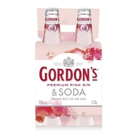 Gordons Pink & Soda BTL 4x330mL