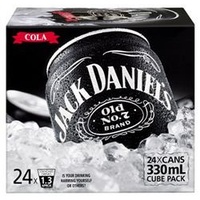 JACK DANIEL'S & COLA CUBE 24x330