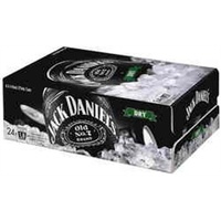 JACK DANIEL'S & DRY CANS  24x375ML