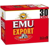 EMU EXPORT CAN      30PK 375ML