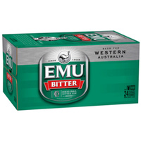 EMU BITTER STUBBIES     24x375ML