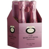 BROWN BROTHERS MOSCATO ROSA   4x200ML
