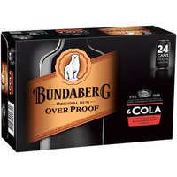 BUNDY OP & COLA 6.0%  24x375ML