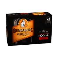 BUNDY UP & COLA 4.8%  24x375ML