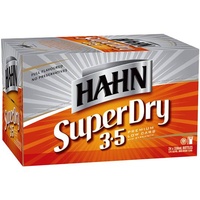 HAHN SUPER DRY 3.5%     24x330ML