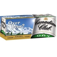 CANADIAN CLUB & DRY 10PK CANS 375ML