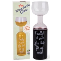THE WINE BOTTLE GLASS        1EA