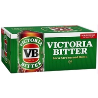 VICTORIA BITTER (VB) STUBBIES 24x375ML