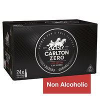 Carlton Zero Non Alcoholic 24x330mL
