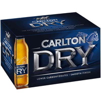 CARLTON DRY Stubbies               24x330mL