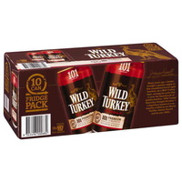 WILD TURKEY&COLA 101 10P 375ML