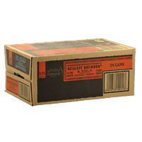 BULLEIT & COLA 9% CAN 24x250ML