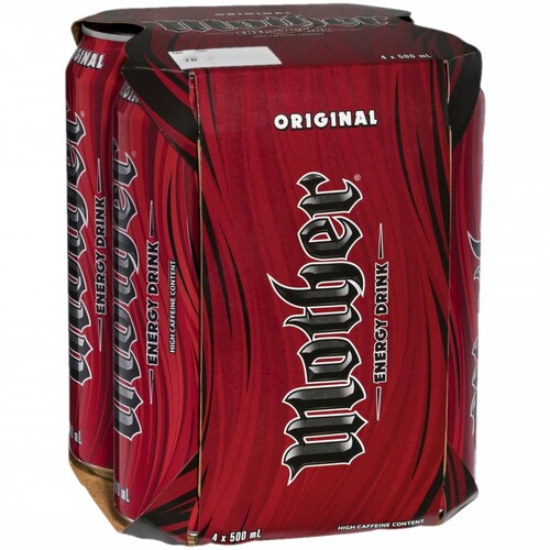 MOTHER ENERGY DRINK  4x500ML