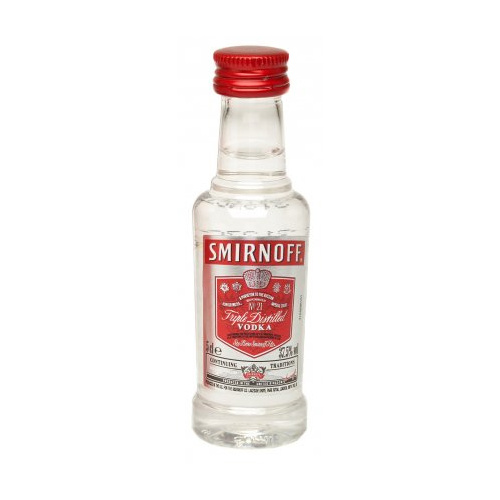 SMIRNOFF VODKA RED MINIATURE