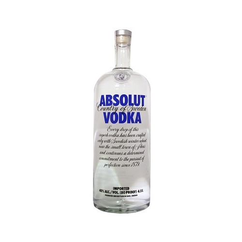 ABSOLUT VODKA             4.5L