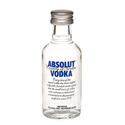 ABSOLUT VODKA MINS          50ML