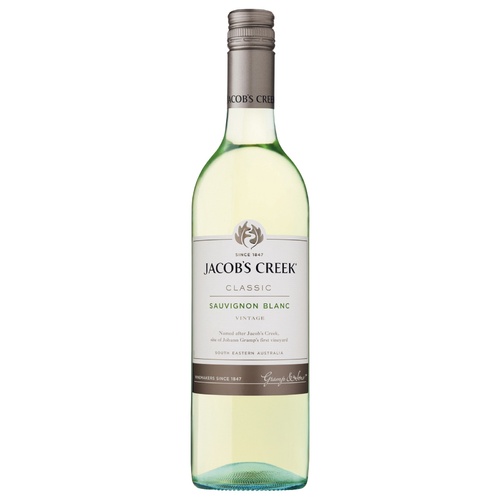 JACOBS CREEK SAUV BLANC     750ML