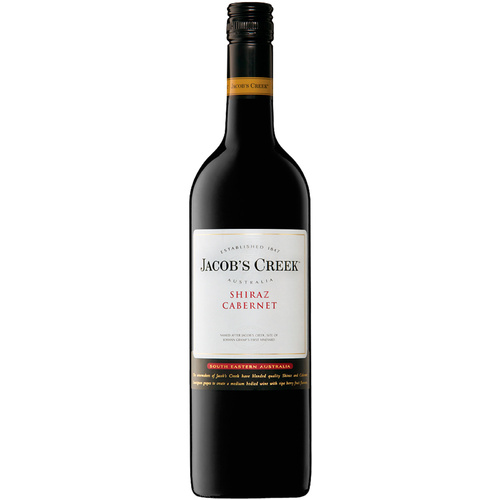 JACOBS CREEK SHIRAZ CABERNET     750ML