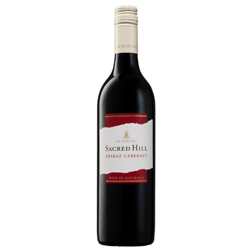 DE BORTOLI SACRED HILL SHIRAZ CABERNET 750ML