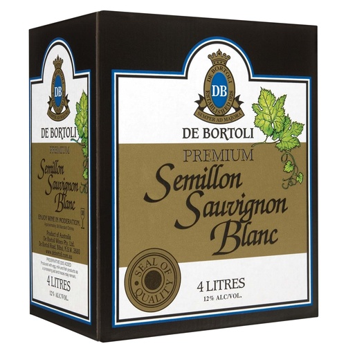 DE BORTOLI PREMIUM SEMILLON SAUVIGNON BLANC 4L CASK
