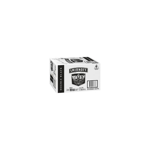 SMIRNOFF ICE DOUBLE BLACK 6.5%  24x300ML