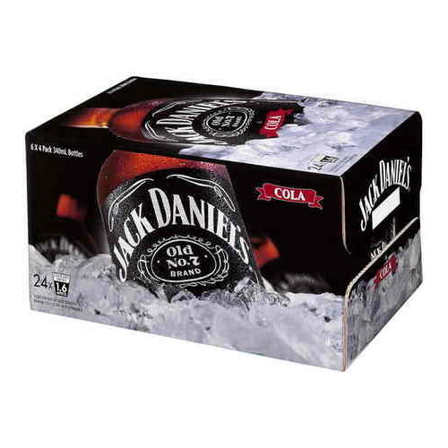 J/DANIEL & COLA BTL   24x330ML