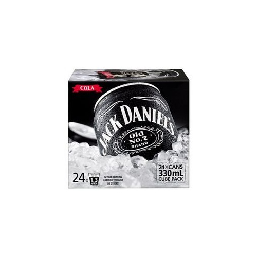 JACK DANIEL'S & COLA CUBE 24x330