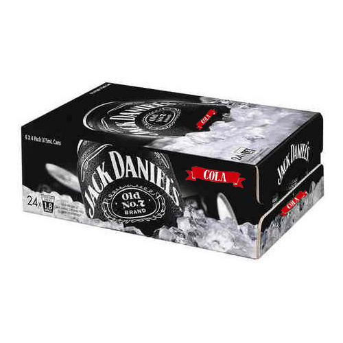 J/DANIEL & COLA CAN   24x375ML