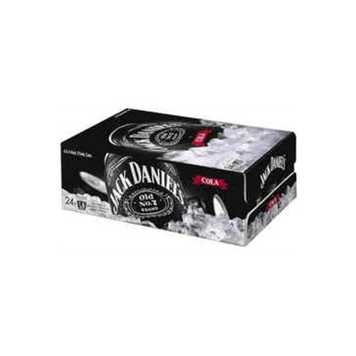 JACK DANIEL'S & COLA CAN  24x375ML
