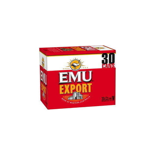 EMU EXPORT CAN      30PK 375ML