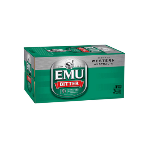 EMU BITTER STUBBIES     24x375ML