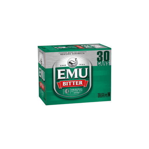 EMU BITTER CAN  30PK       375ML