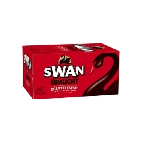SWAN DRAUGHT STB        24x375ML