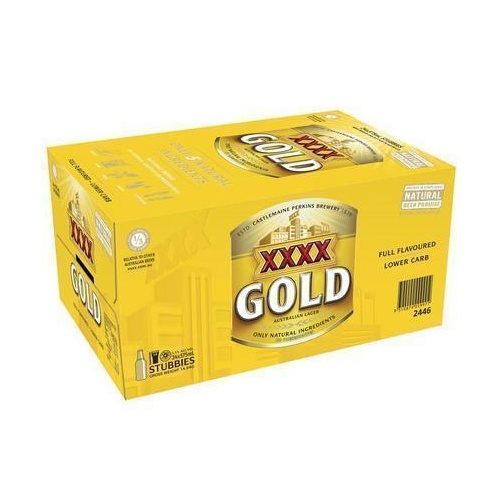 XXXX GOLD BTL           24x375ML