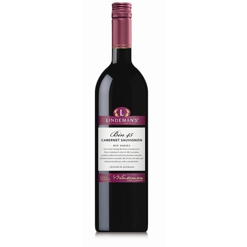 LINDEMANS B45 CABERNET SAUVIGNON  750ML