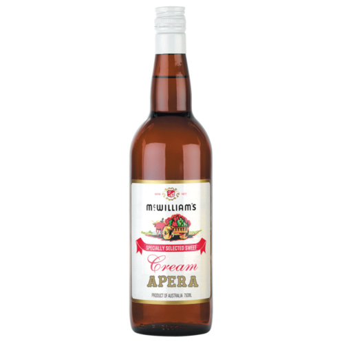 MCWILLIAMS CREAM APERA          750ML