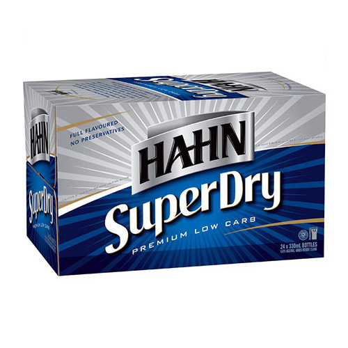HAHN SUPER DRY    24x330mL