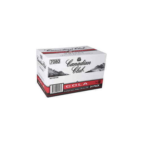 CANADIAN CLUB & COLA       24x330ML