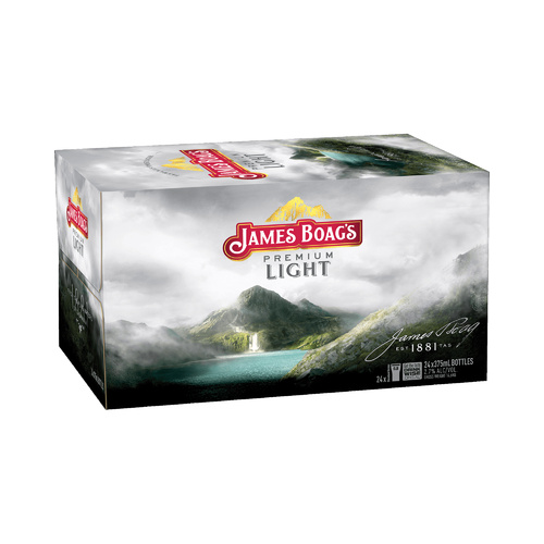 JAMES BOAGS PREMIUM LIGHT      24x375ML