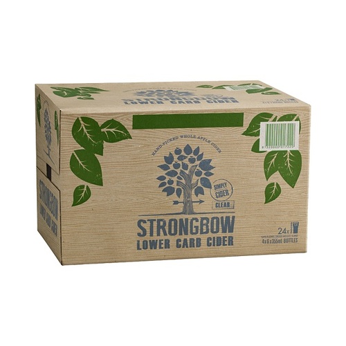 STRONGBOW CLEAR BTL   24x355ML
