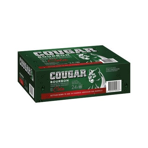 COUGAR&COLA CAN CTN 24X375ML